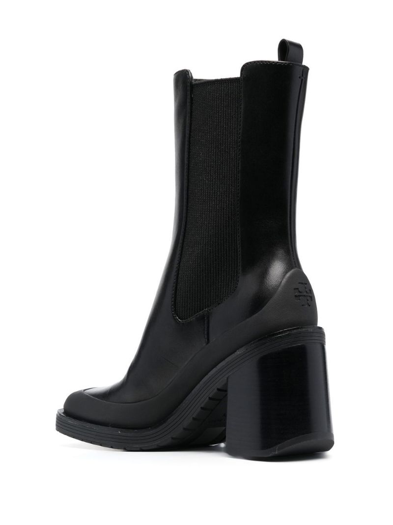 Black Expedition 85 Leather Chelsea Boots