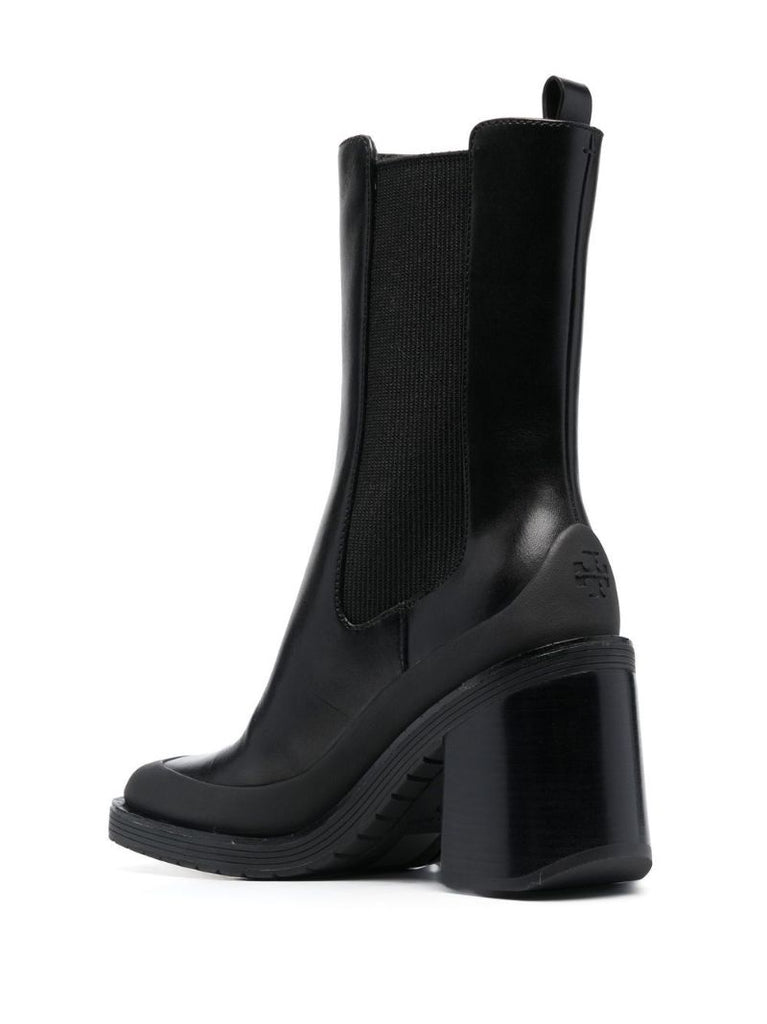 Black Expedition 85 Leather Chelsea Boots