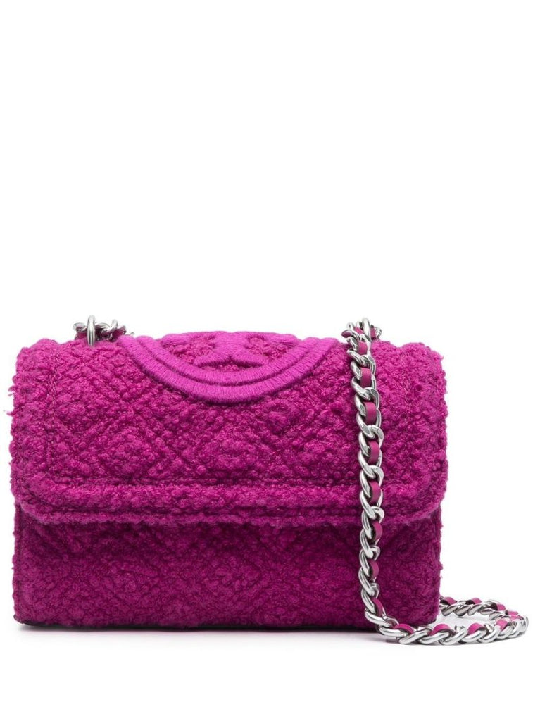 Purple Fleming BouclÃ_x0083_Â© Cross Body Bag
