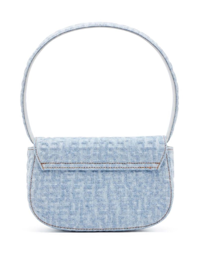 Blue 1dr Denim Shoulder Bag