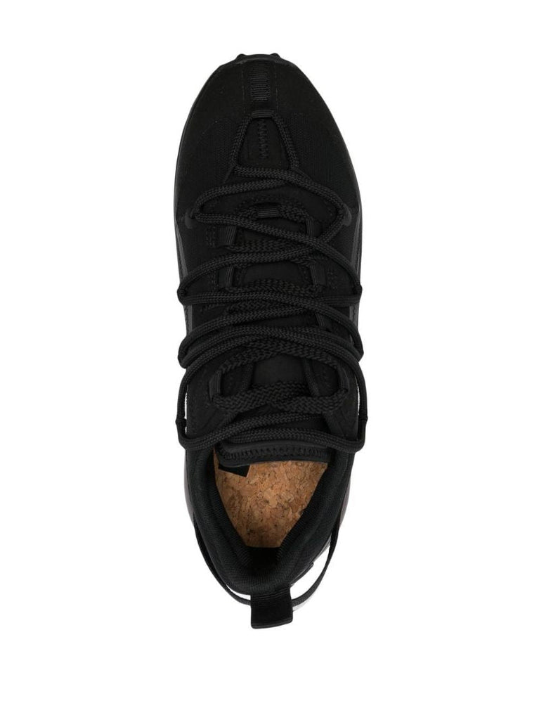 Black Bubble Low-top Sneakers