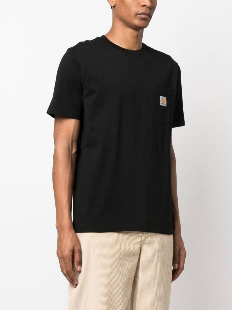 Black Logo Patch T-shirt