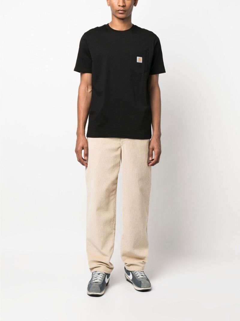 Black Logo Patch T-shirt