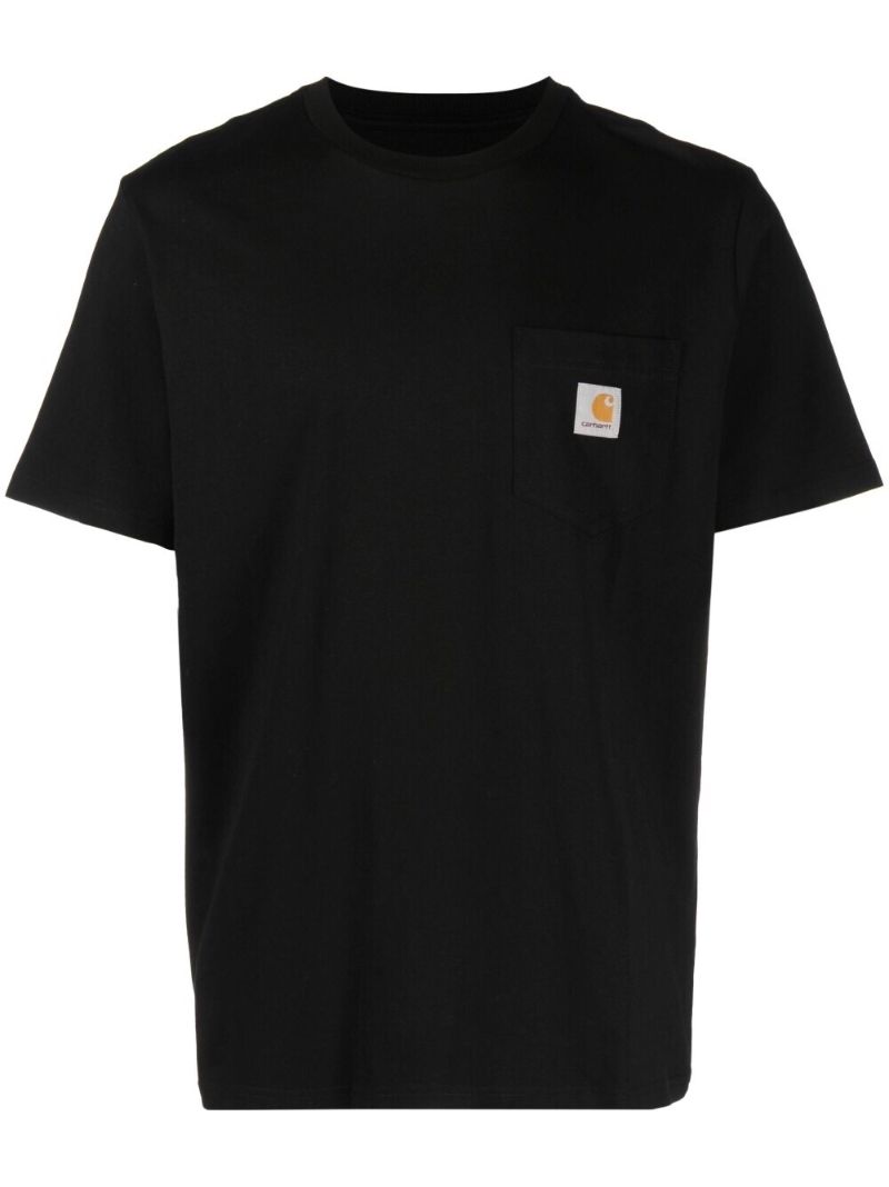 Black Logo Patch T-shirt