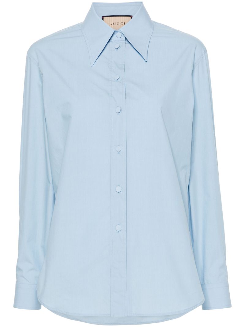 Blue Cotton Shirt
