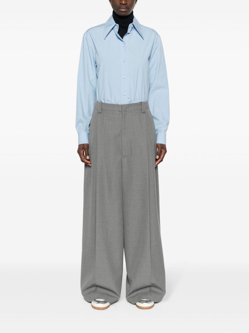 Blue Cotton Shirt