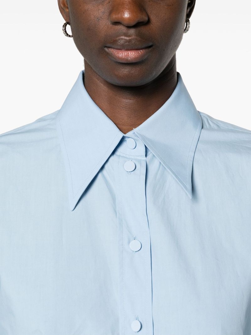 Blue Cotton Shirt