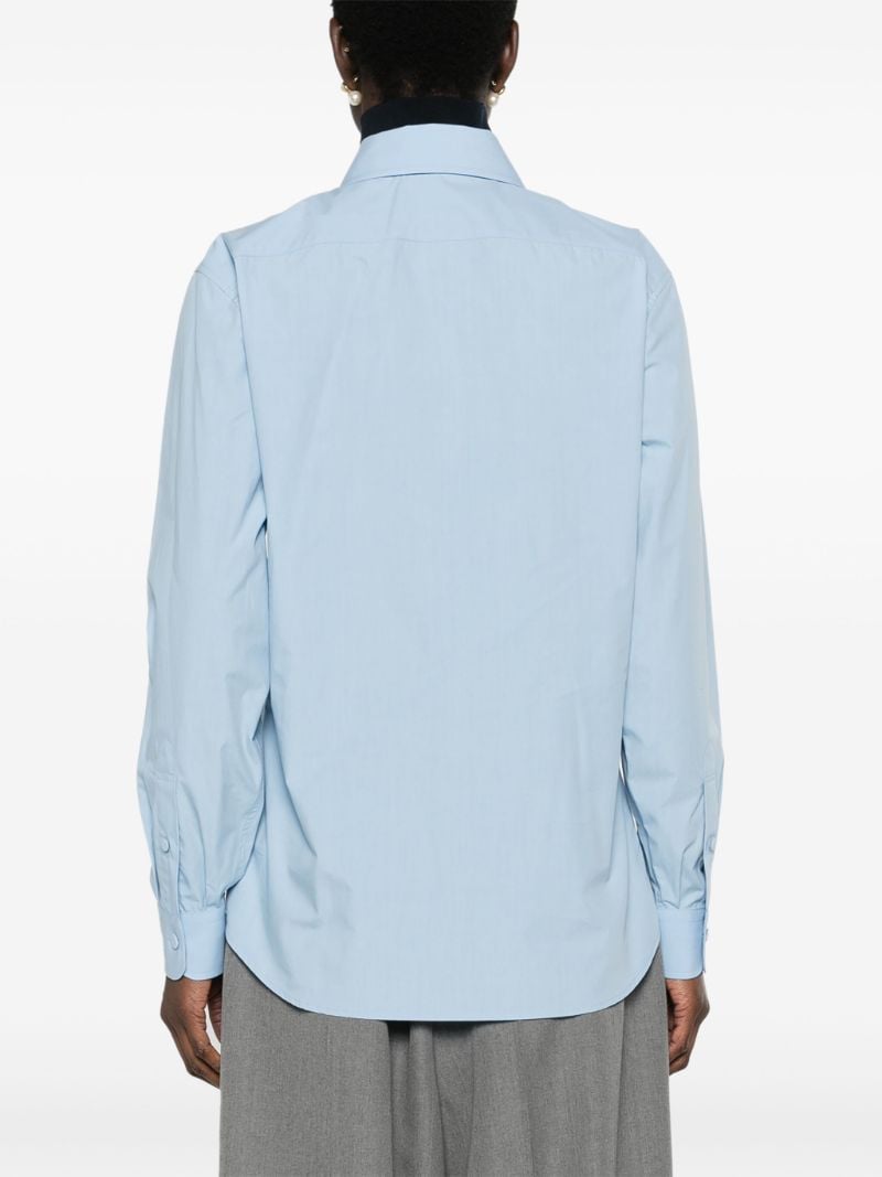 Blue Cotton Shirt