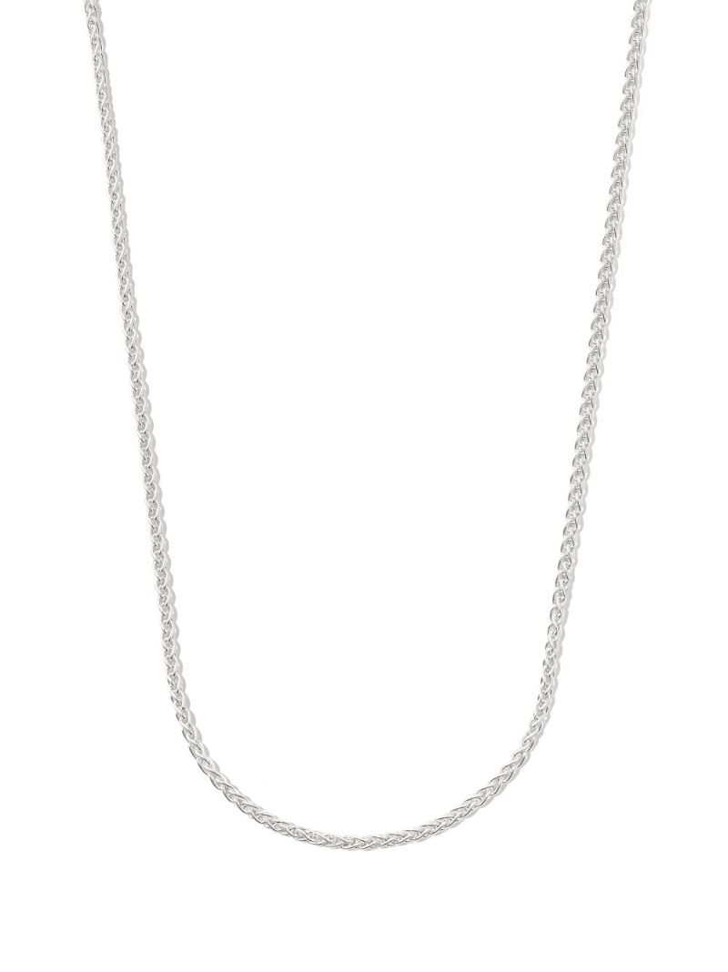 Sterling Silver Rope Chain Necklace