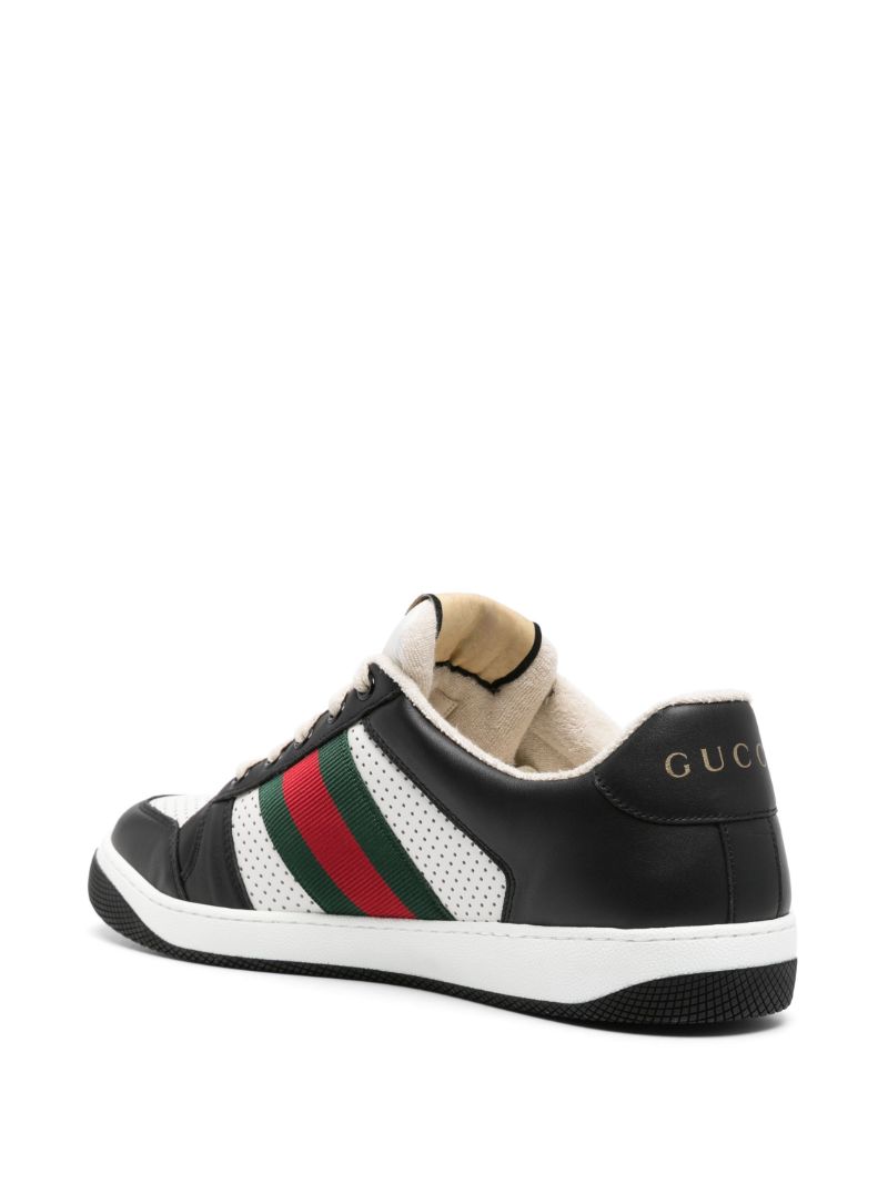 Black Screener Low-top Sneakers