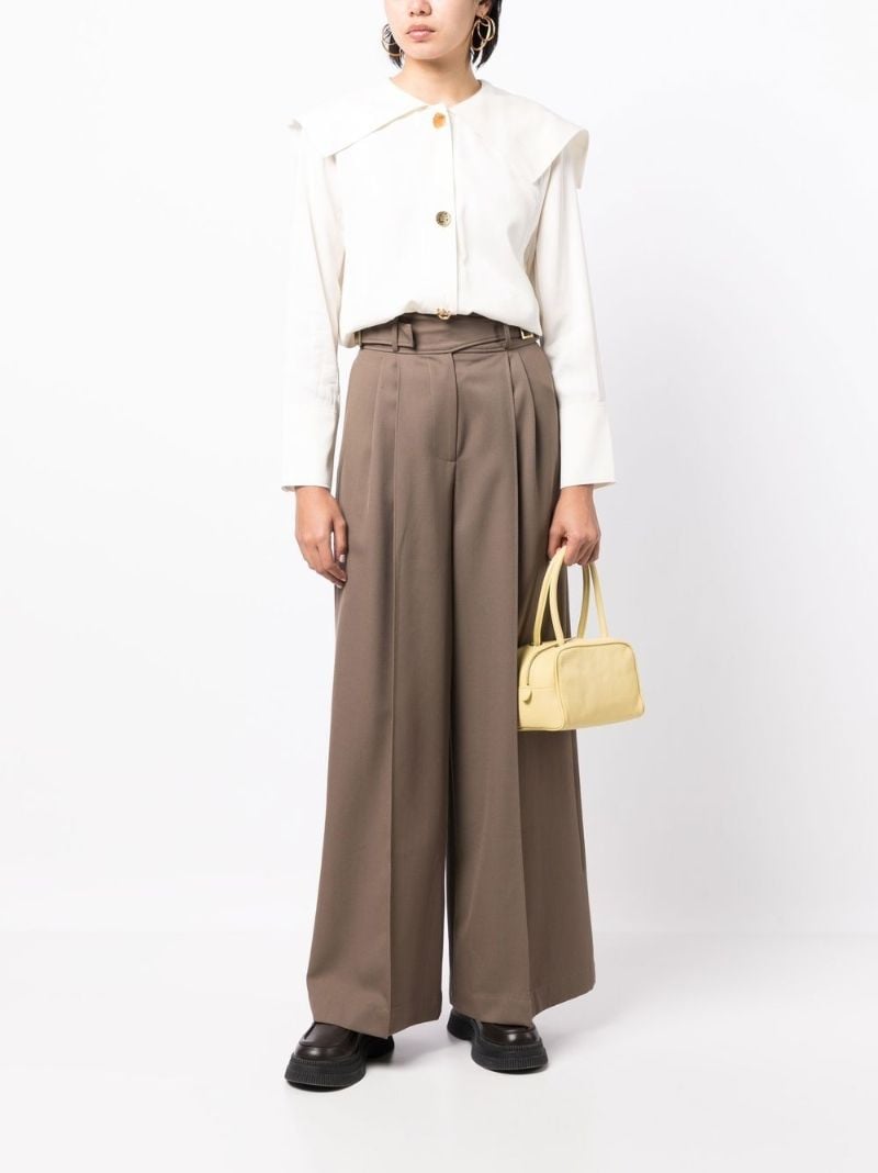White Eden Sailor Collar Shirt