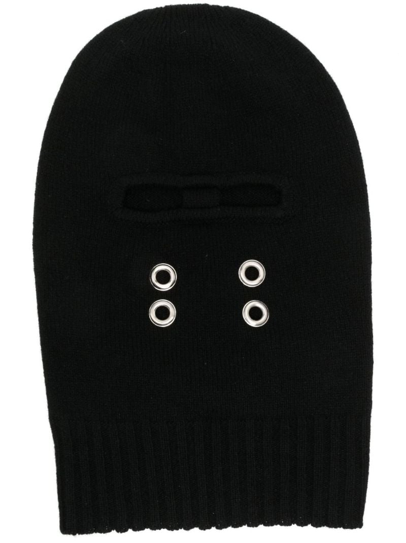 Black Cashmere Balaclava