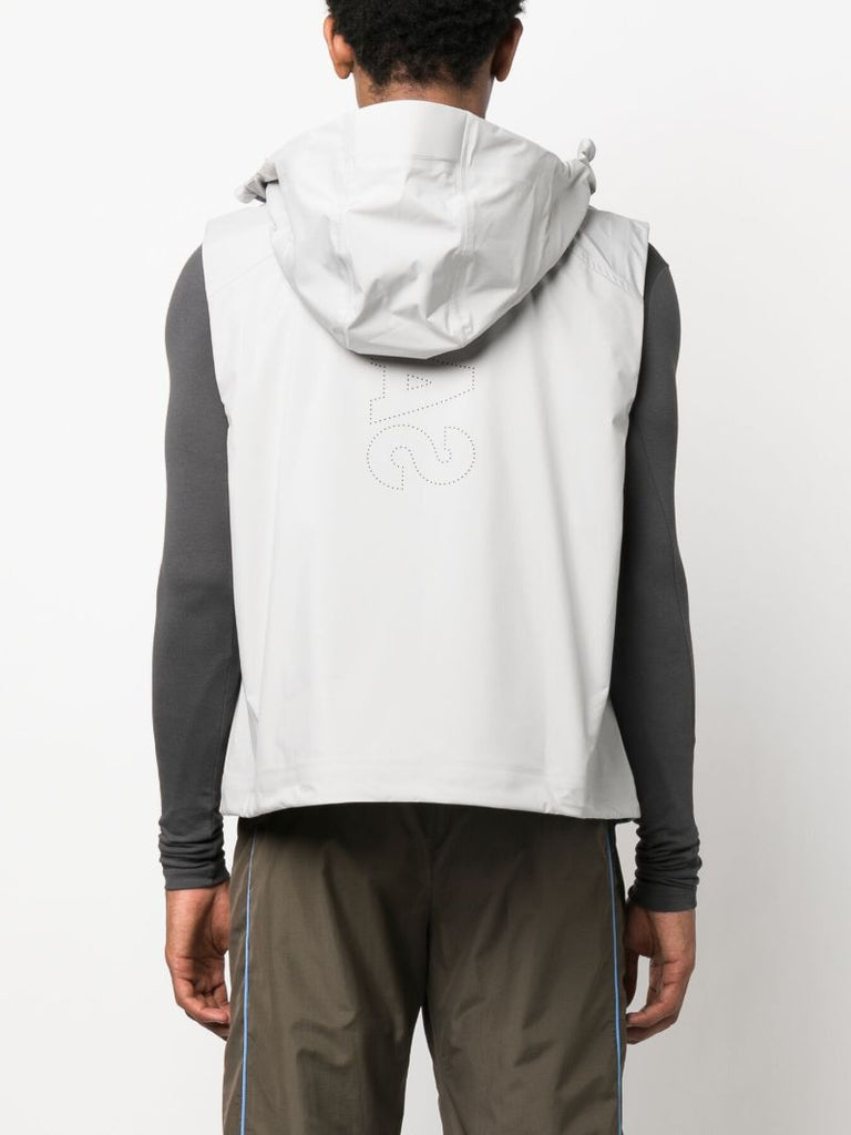 Grey and Blue Bonded Gilet