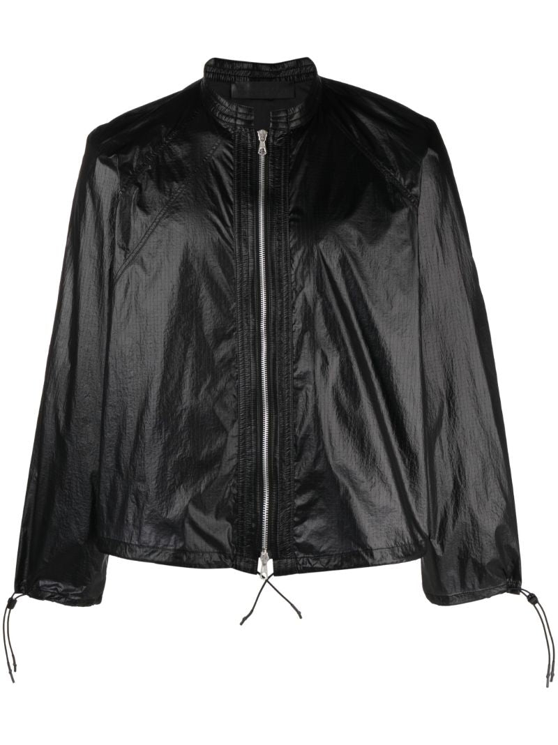 Black Tech Ripstop Lightweight Jacket