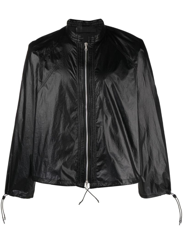 Black Tech Ripstop Lightweight Jacket