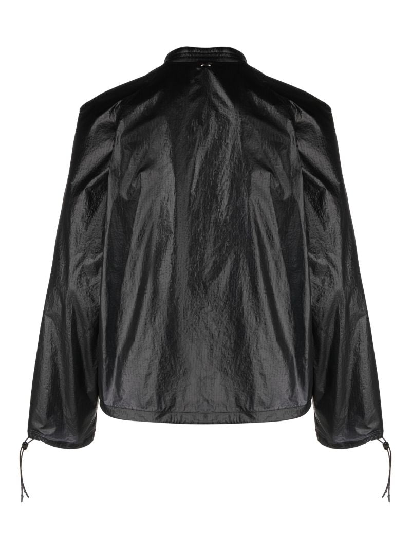 Black Tech Ripstop Lightweight Jacket