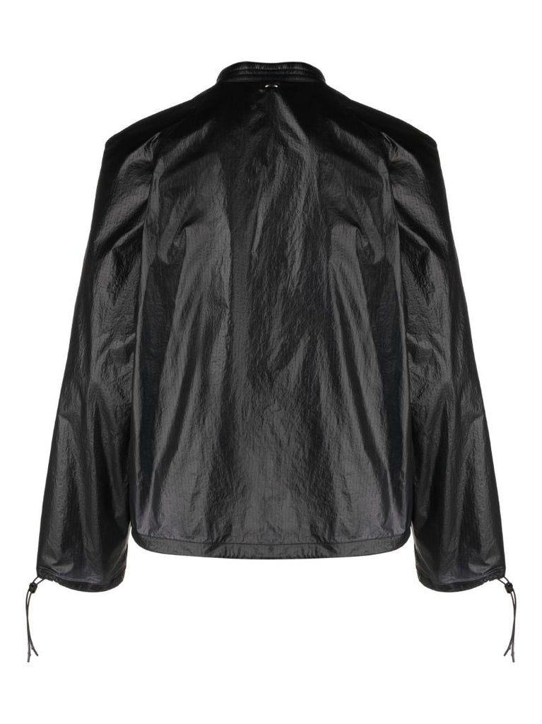 Black Tech Ripstop Lightweight Jacket