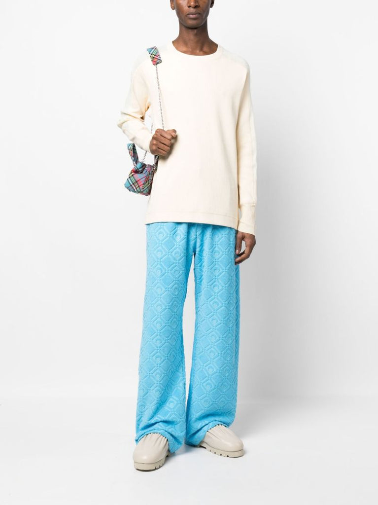 Blue Moon Jacquard Track Pants