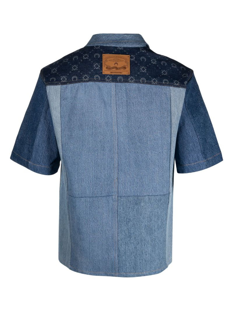 Blue Regenerated Denim Shirt