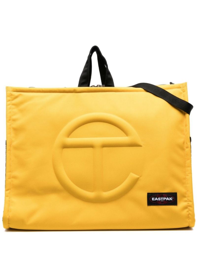 Yellow X Telfar Logo Patch Tote Bag