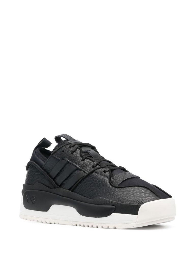 Black Hokori Iii Leather Sneakers