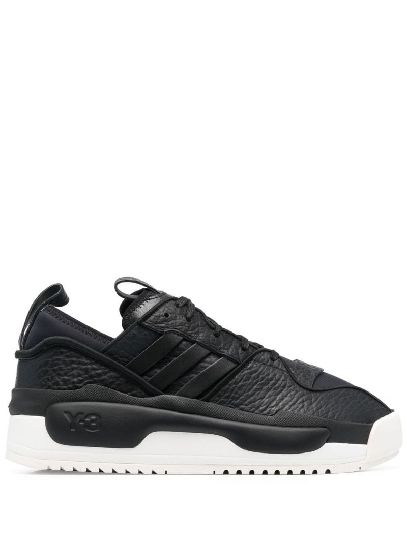 Black Hokori Iii Leather Sneakers
