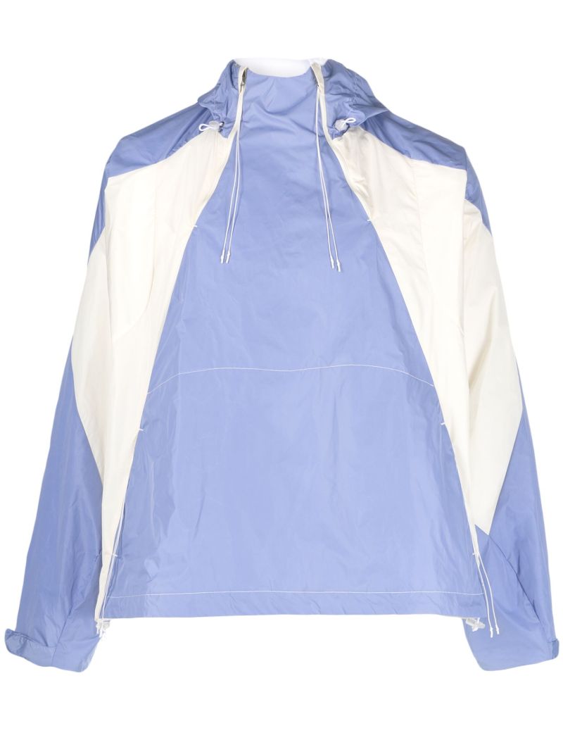 Purple Panelled Lightweight Jacket