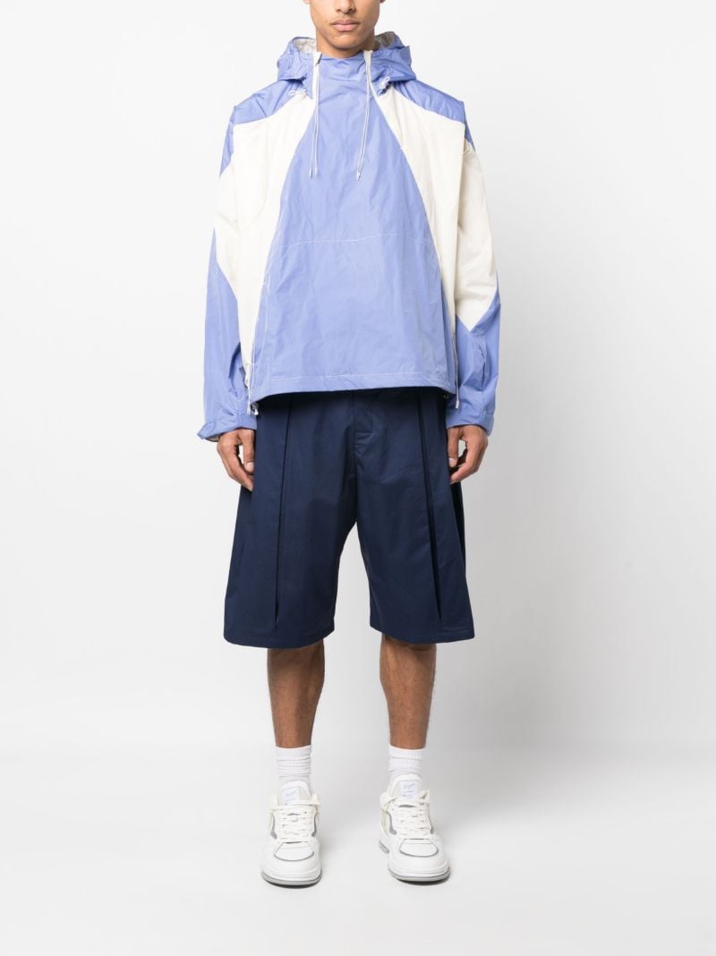 Purple Panelled Lightweight Jacket
