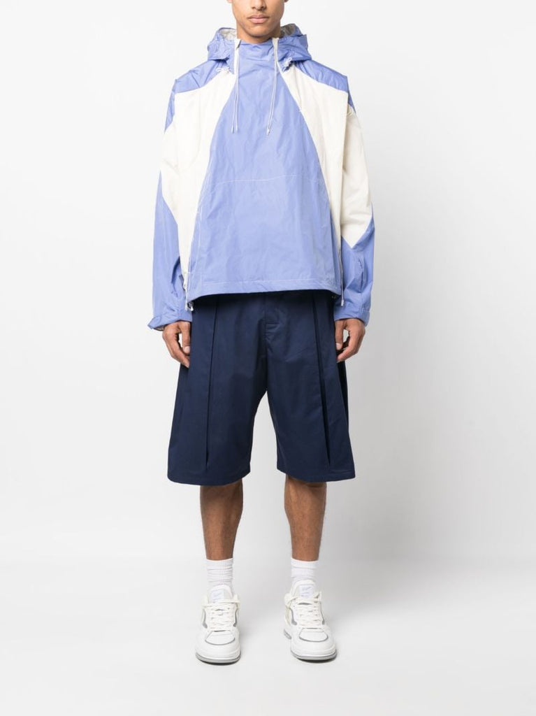 Purple Panelled Lightweight Jacket
