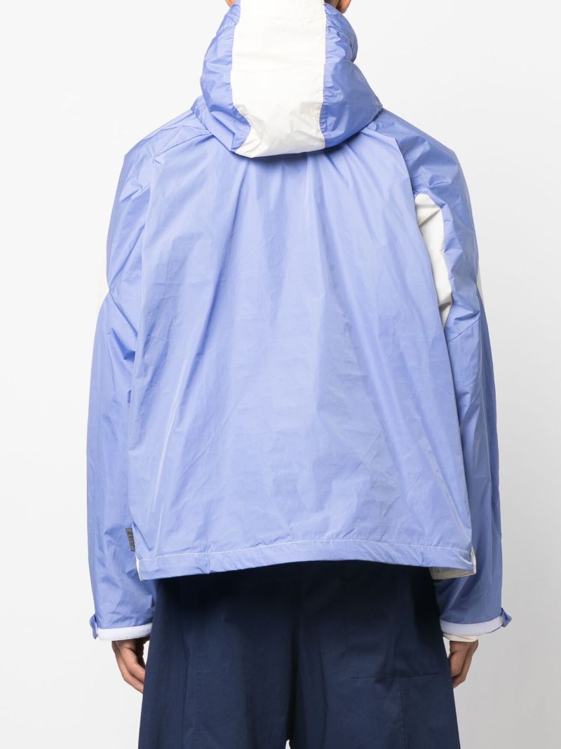 Purple Panelled Lightweight Jacket