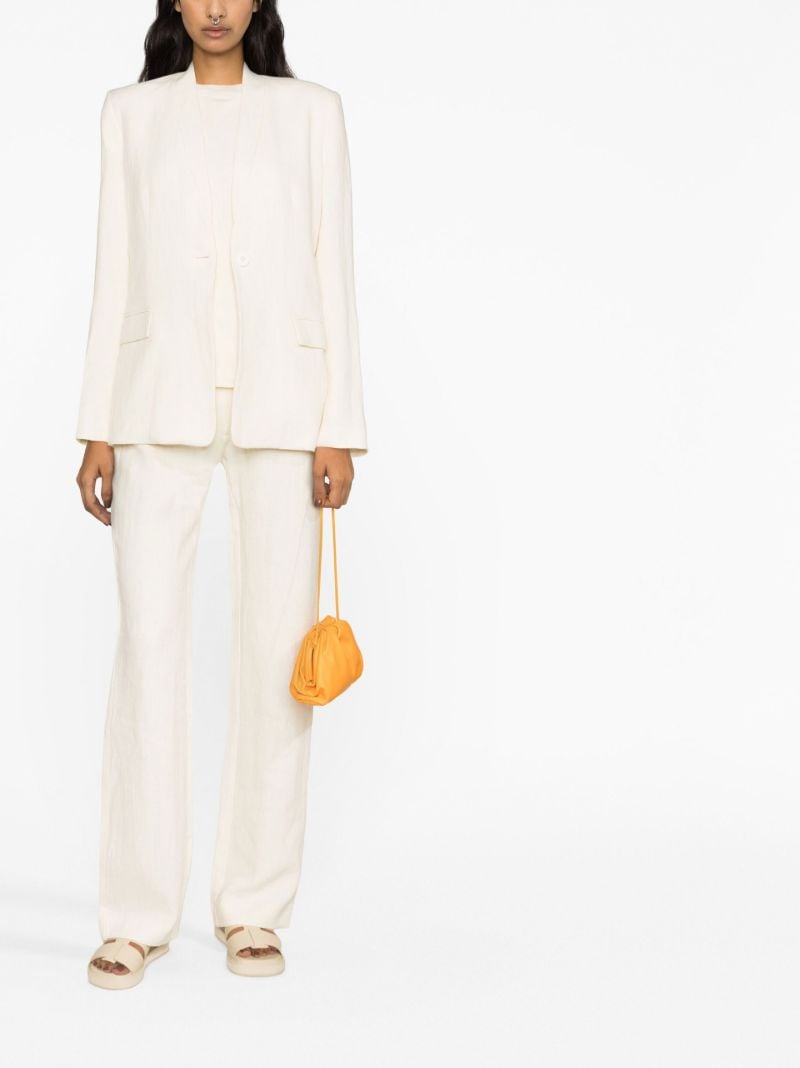 Neutral Linen Camisole Top