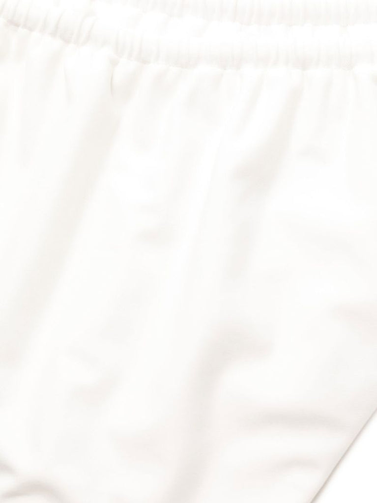 White Louis Drawstring Bikini Bottom