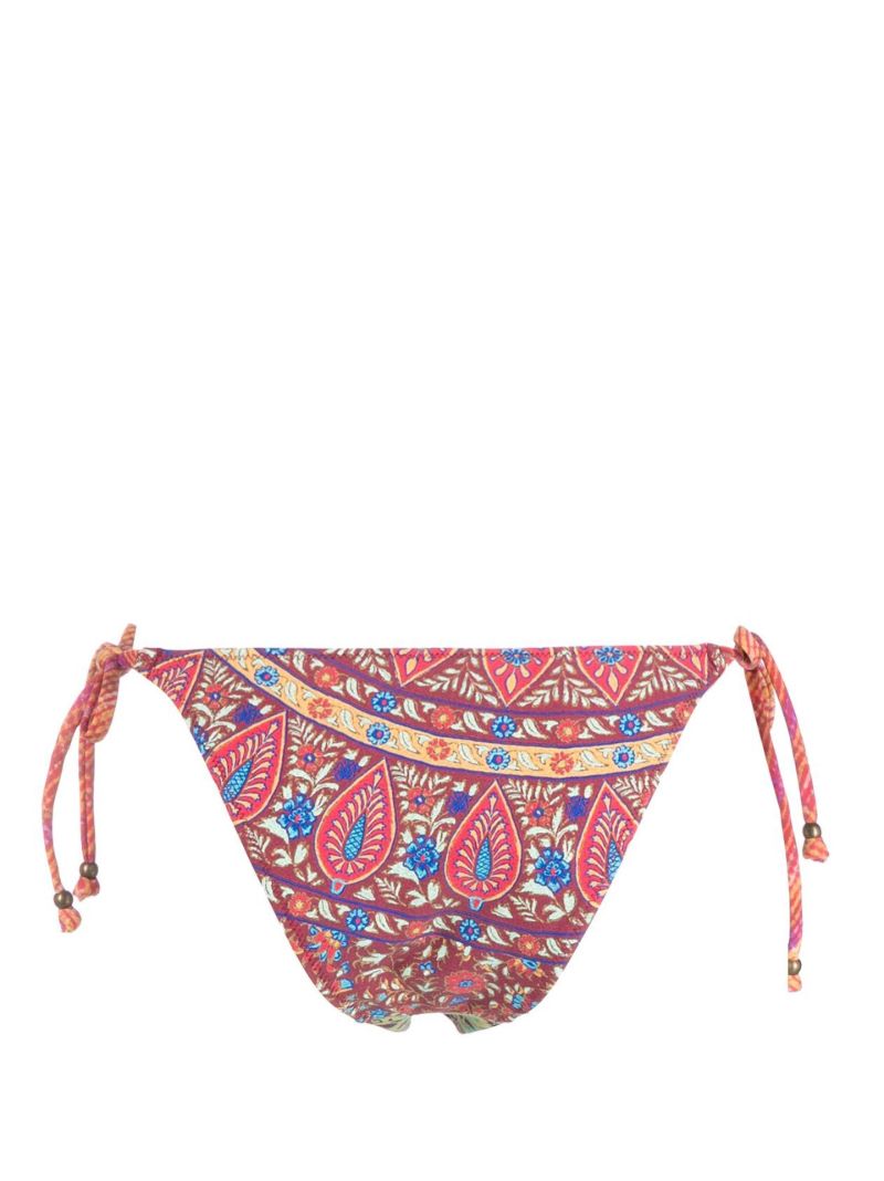 Red Lizzy Printed Bikini Bottoms