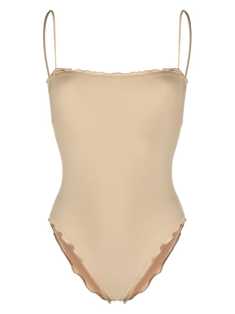 Neutral Low-back Swimsuit