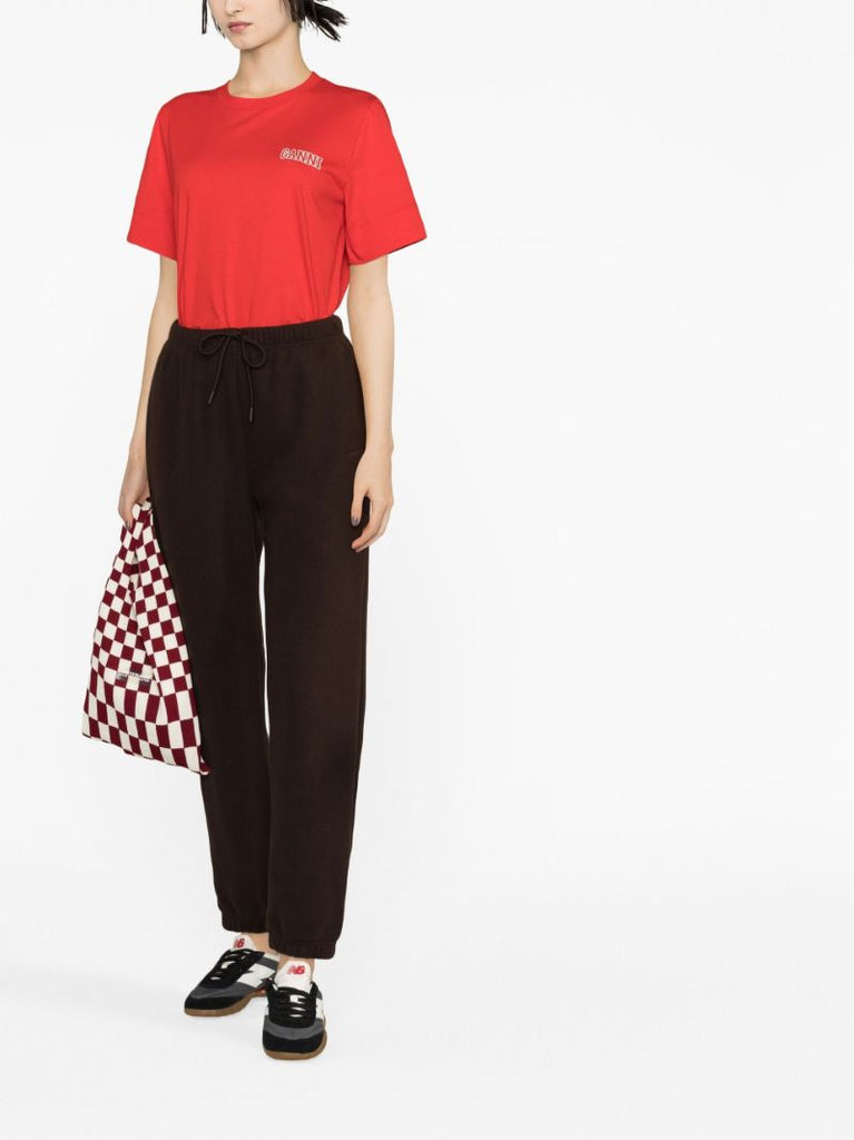 Brown Recfleece Track Pants