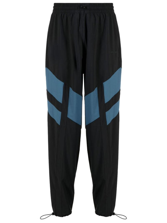 Black Relay Sport Track Pants