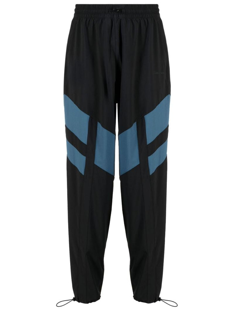Black Relay Sport Track Pants