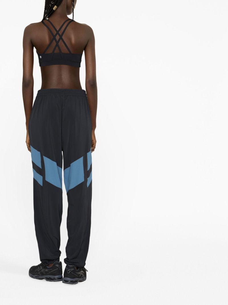 Black Relay Sport Track Pants