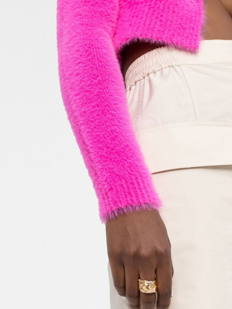 Pink La Maille Neve Cardigan