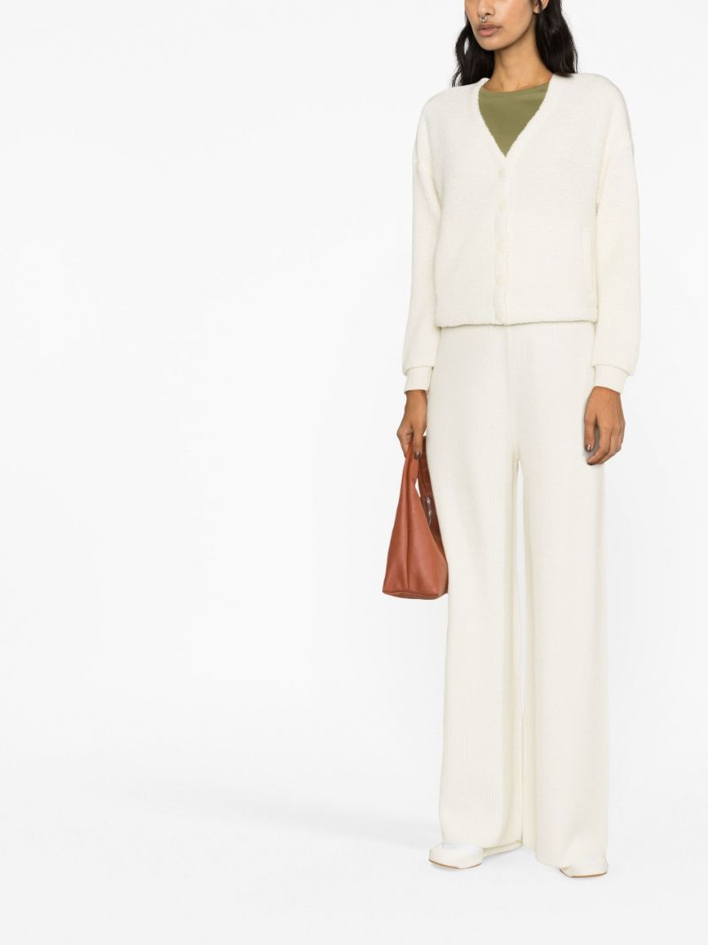 Neutral Megafleece Cardigan