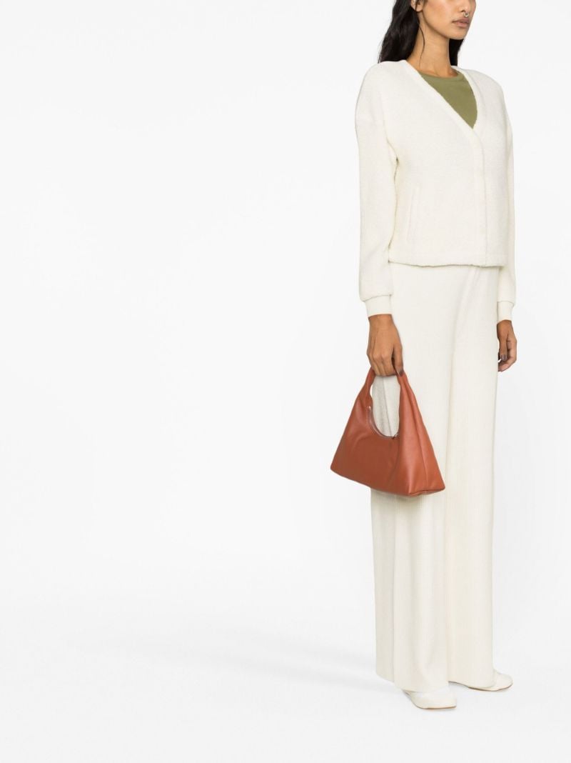 Neutral Megafleece Cardigan