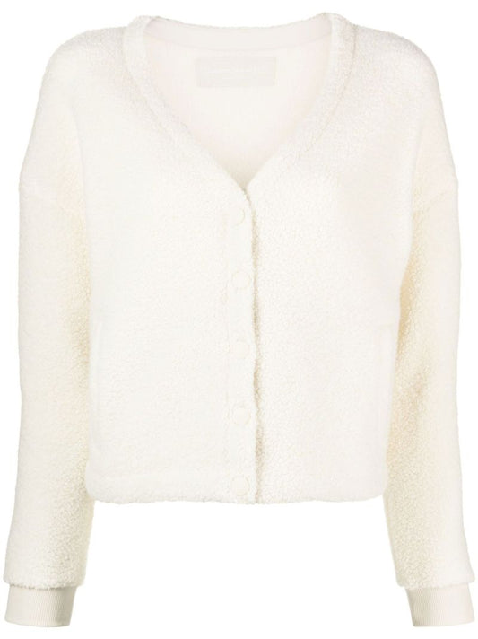 Neutral Megafleece Cardigan