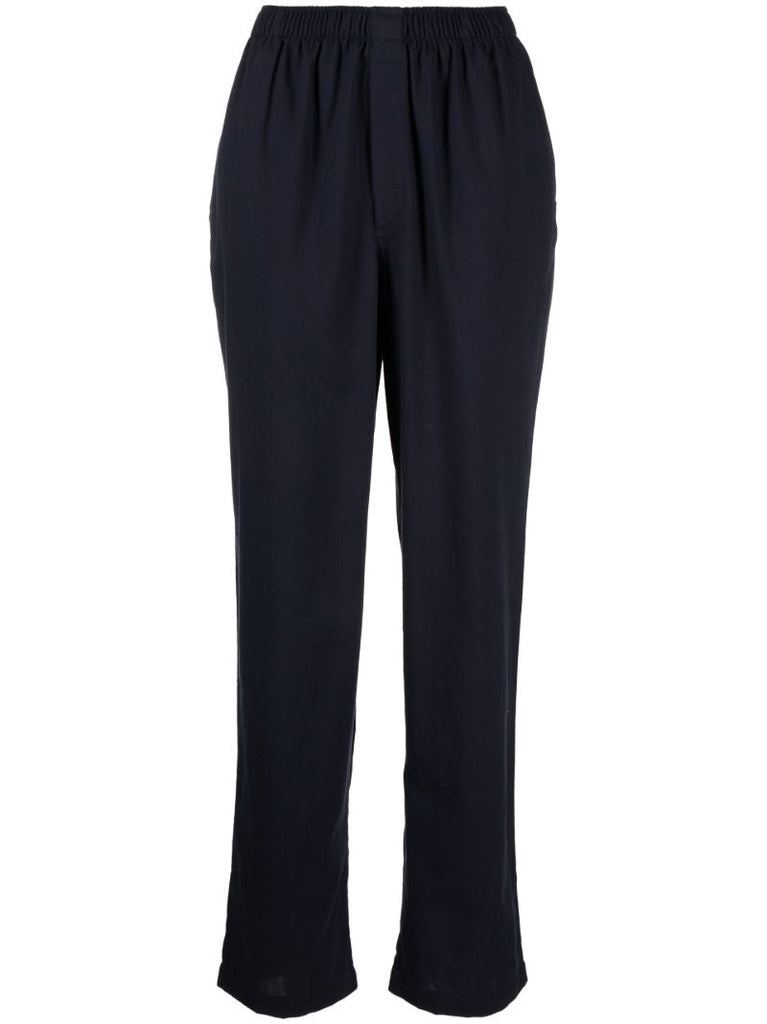 Blue Cotton Pyjama Trousers