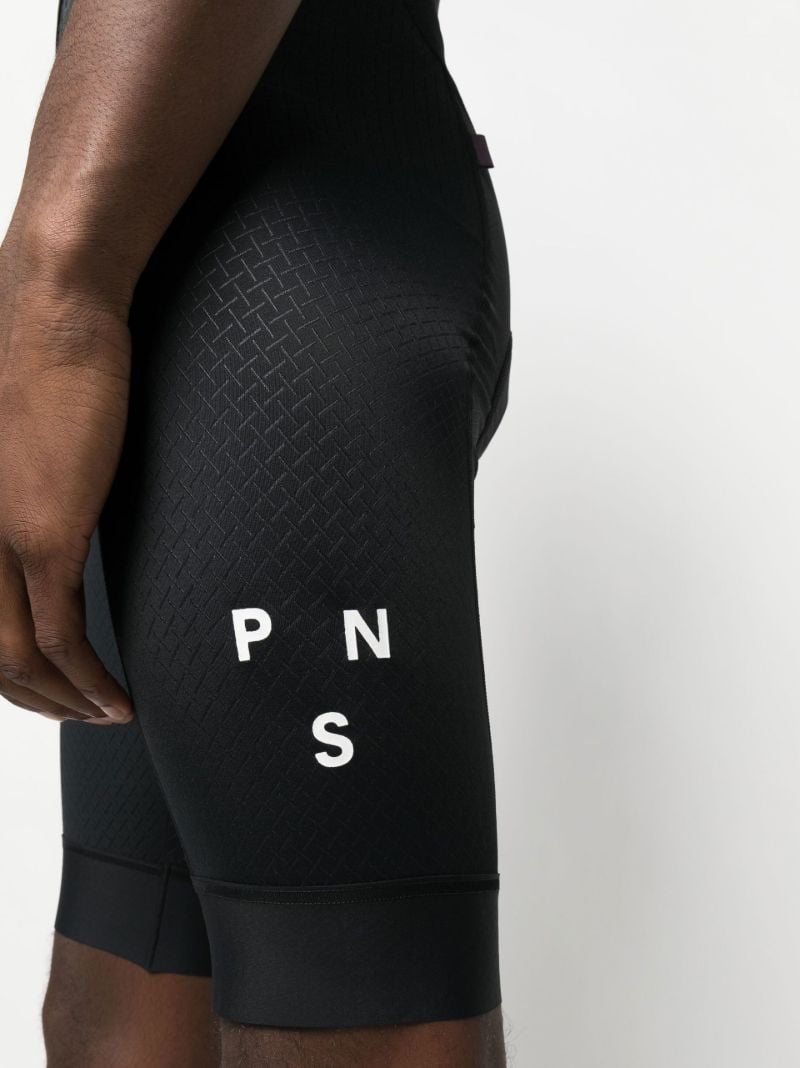 Black Logo Print Oversocks