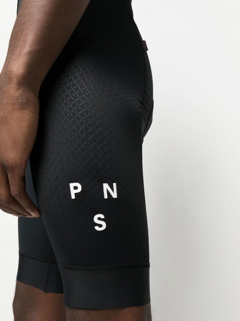 Black Logo Print Oversocks