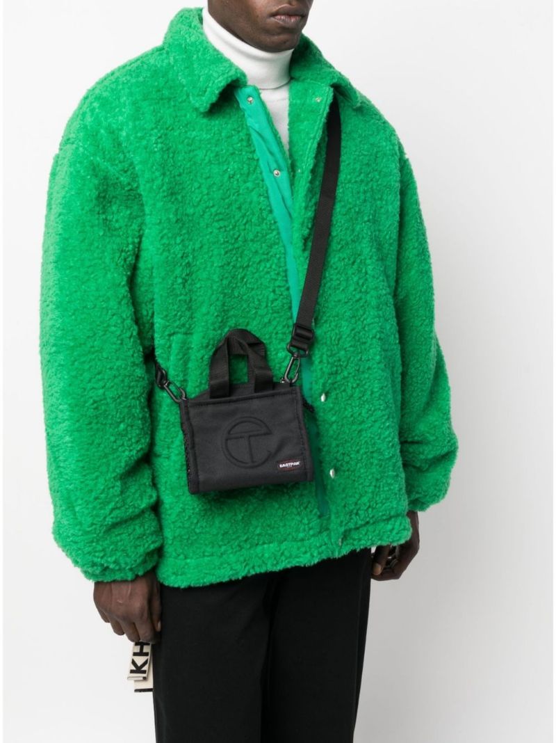 X Telfar Black Mini Tote Bag