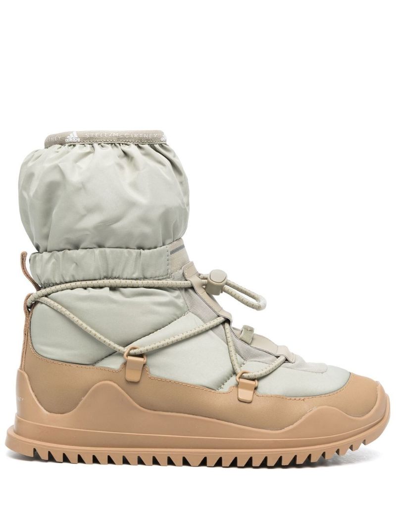 Green Stivaletto Chunky Boots