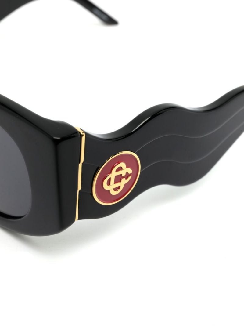 Casablanca Acetate Wave Sngls Blk