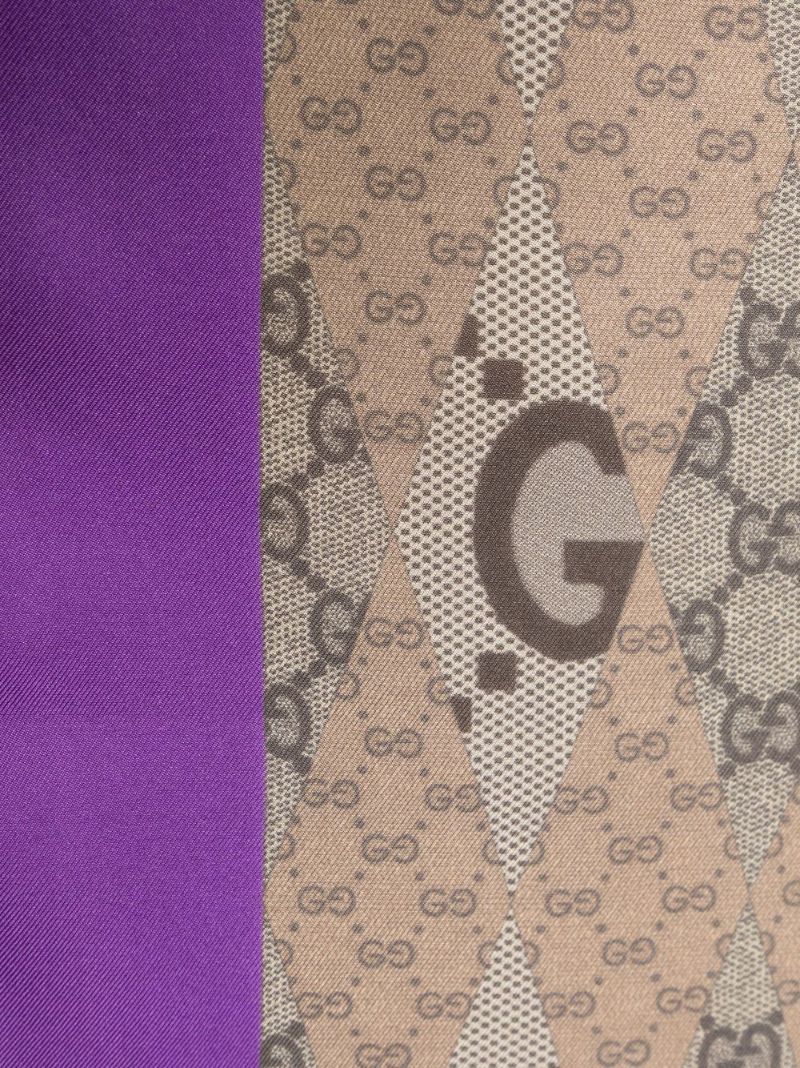Multicolour Double G Scarf