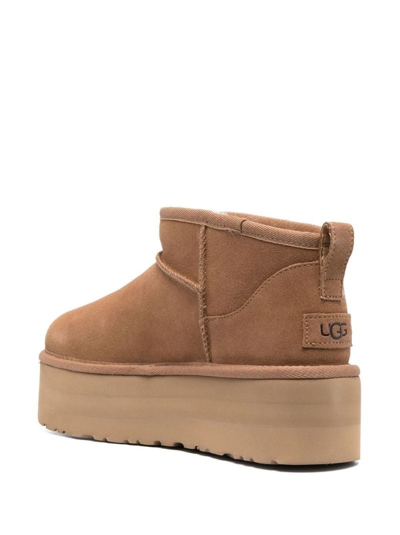 Brown Classic Ultra Mini Platform Boots